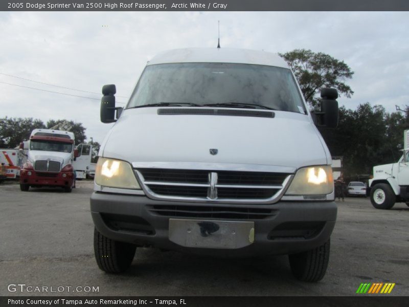 Arctic White / Gray 2005 Dodge Sprinter Van 2500 High Roof Passenger