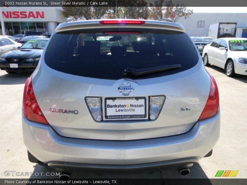 Sheer Silver Metallic / Cafe Latte 2003 Nissan Murano SL