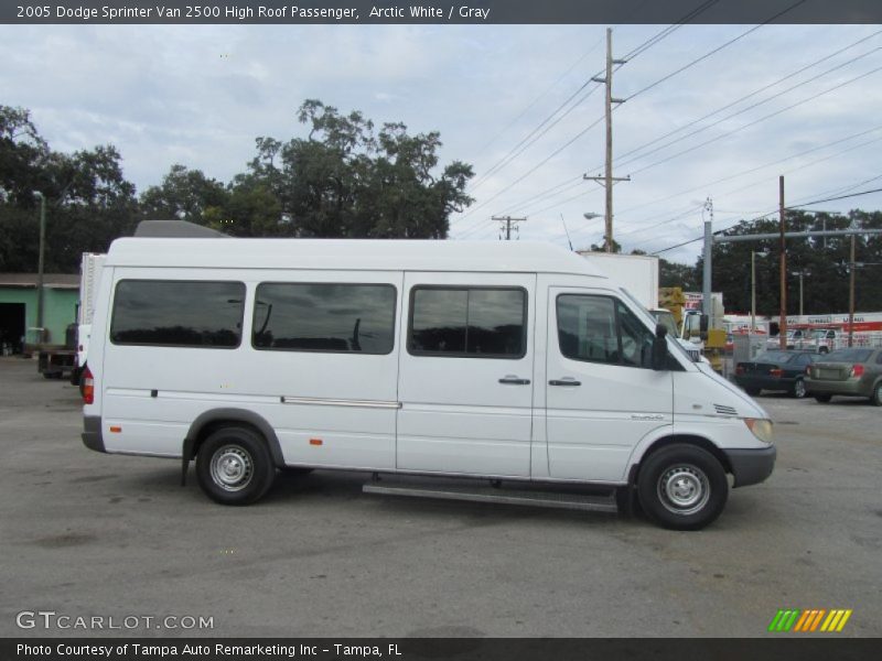 Arctic White / Gray 2005 Dodge Sprinter Van 2500 High Roof Passenger