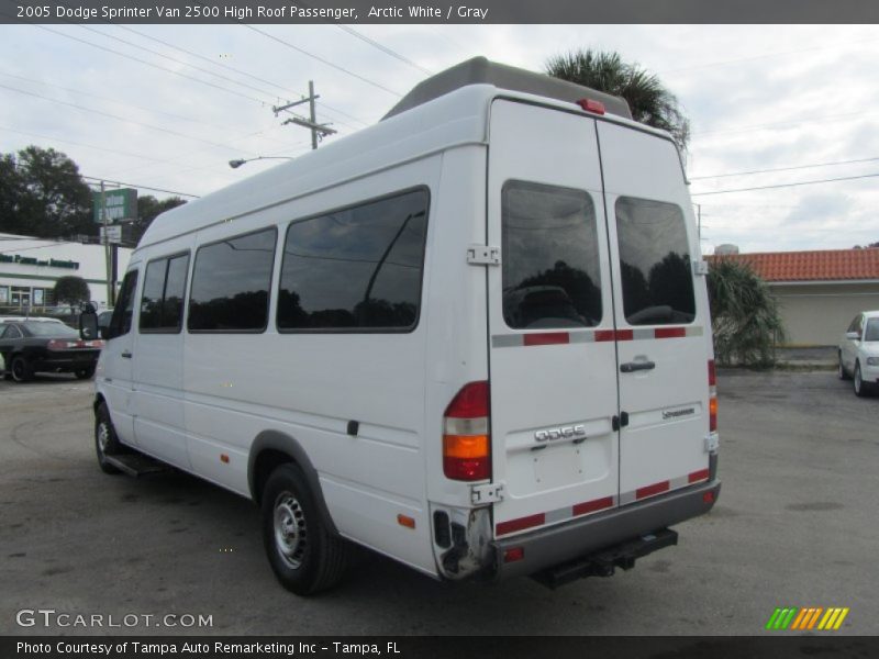 Arctic White / Gray 2005 Dodge Sprinter Van 2500 High Roof Passenger