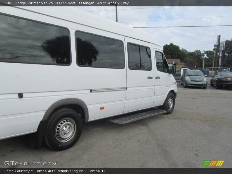 Arctic White / Gray 2005 Dodge Sprinter Van 2500 High Roof Passenger