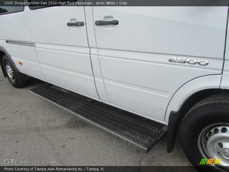 Arctic White / Gray 2005 Dodge Sprinter Van 2500 High Roof Passenger