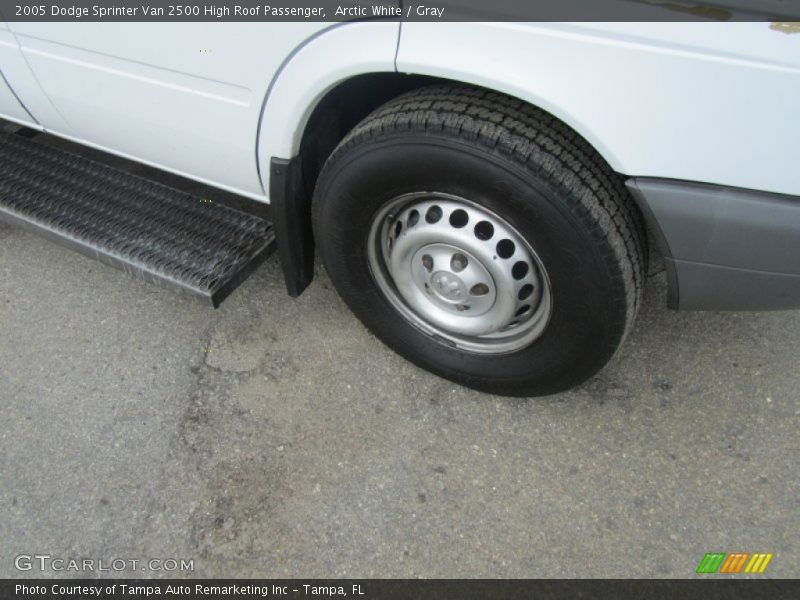 Arctic White / Gray 2005 Dodge Sprinter Van 2500 High Roof Passenger