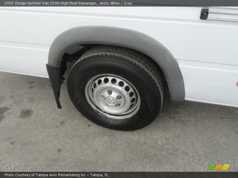 Arctic White / Gray 2005 Dodge Sprinter Van 2500 High Roof Passenger