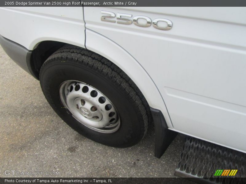 Arctic White / Gray 2005 Dodge Sprinter Van 2500 High Roof Passenger