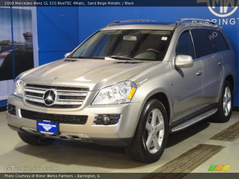 Sand Beige Metallic / Black 2009 Mercedes-Benz GL 320 BlueTEC 4Matic