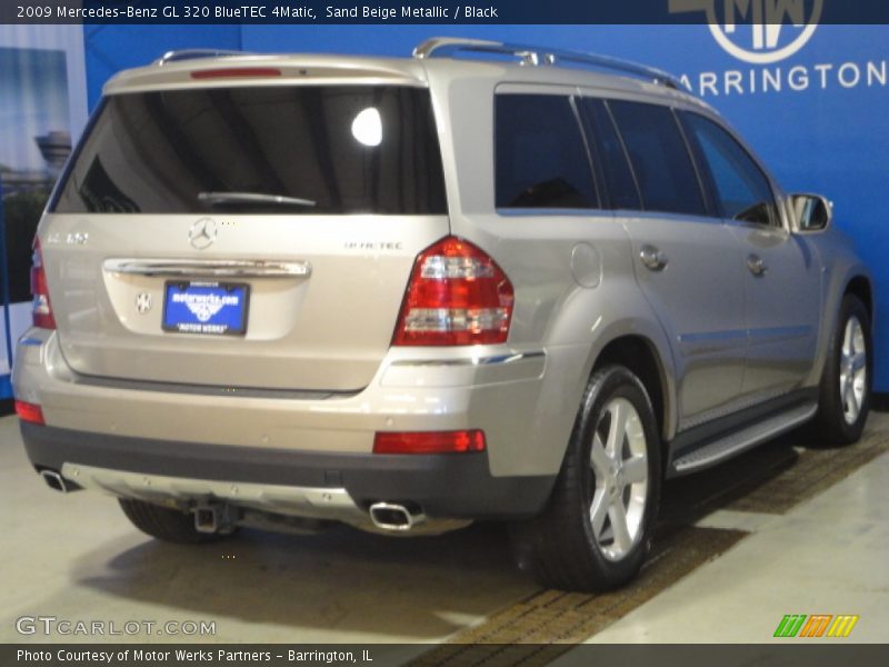 Sand Beige Metallic / Black 2009 Mercedes-Benz GL 320 BlueTEC 4Matic