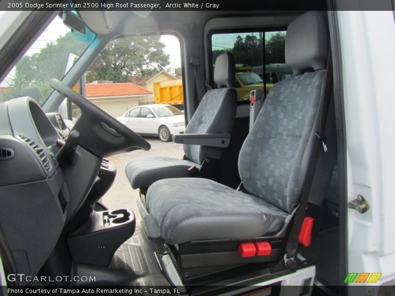 Arctic White / Gray 2005 Dodge Sprinter Van 2500 High Roof Passenger