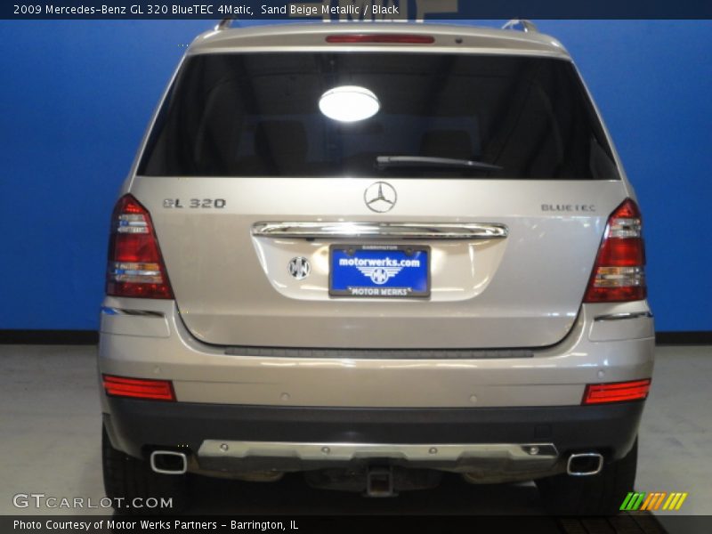 Sand Beige Metallic / Black 2009 Mercedes-Benz GL 320 BlueTEC 4Matic