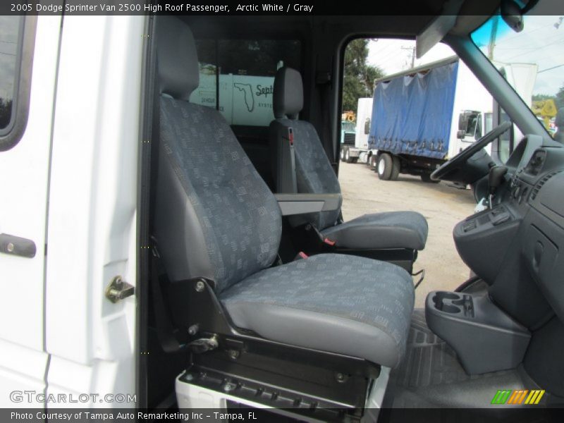 Arctic White / Gray 2005 Dodge Sprinter Van 2500 High Roof Passenger