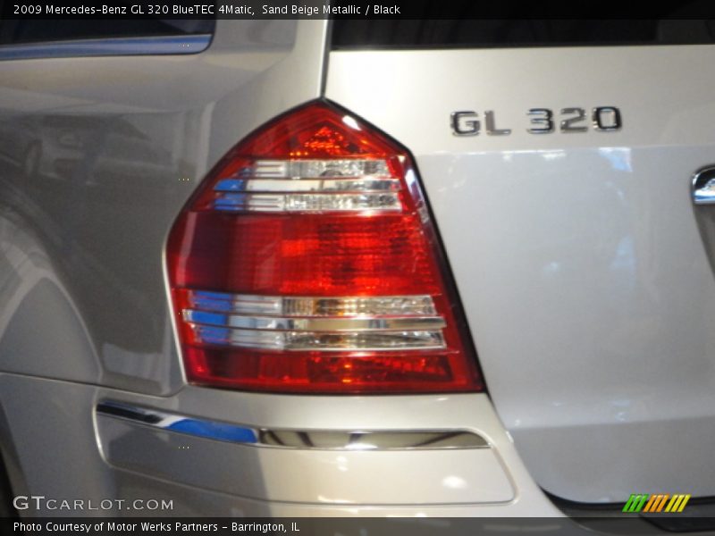 Sand Beige Metallic / Black 2009 Mercedes-Benz GL 320 BlueTEC 4Matic
