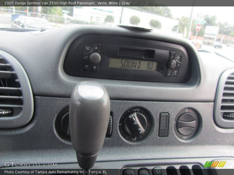 Arctic White / Gray 2005 Dodge Sprinter Van 2500 High Roof Passenger