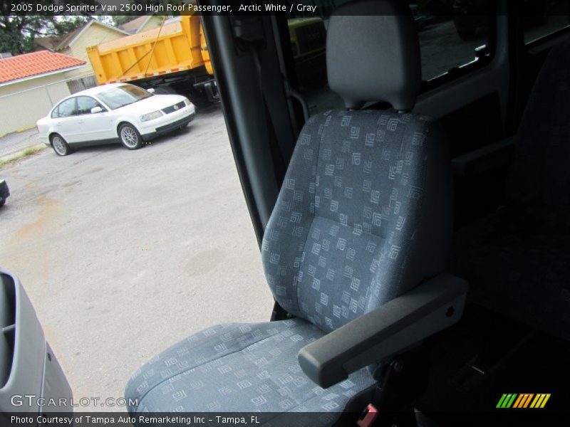 Arctic White / Gray 2005 Dodge Sprinter Van 2500 High Roof Passenger