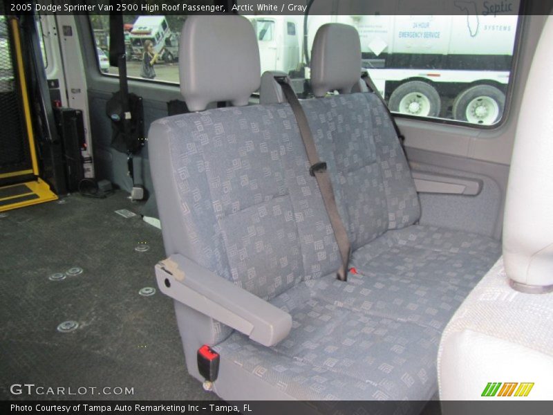 Arctic White / Gray 2005 Dodge Sprinter Van 2500 High Roof Passenger
