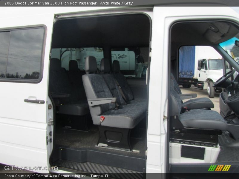 Arctic White / Gray 2005 Dodge Sprinter Van 2500 High Roof Passenger