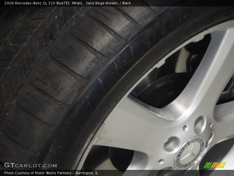 Sand Beige Metallic / Black 2009 Mercedes-Benz GL 320 BlueTEC 4Matic