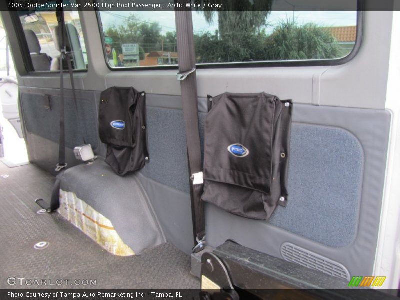 Arctic White / Gray 2005 Dodge Sprinter Van 2500 High Roof Passenger