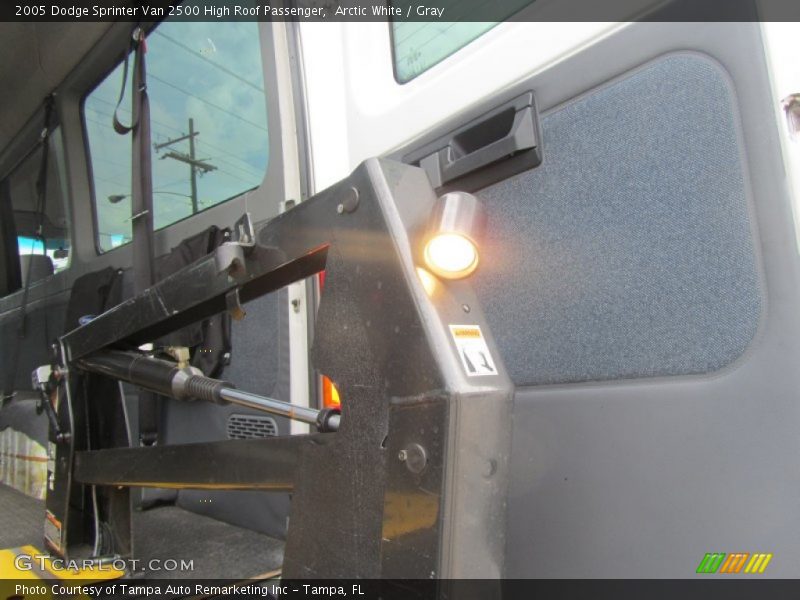 Arctic White / Gray 2005 Dodge Sprinter Van 2500 High Roof Passenger