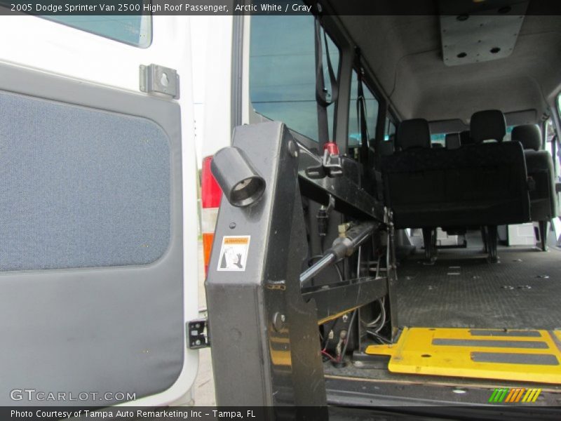 Arctic White / Gray 2005 Dodge Sprinter Van 2500 High Roof Passenger