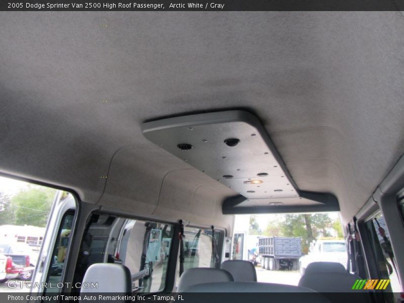 Arctic White / Gray 2005 Dodge Sprinter Van 2500 High Roof Passenger