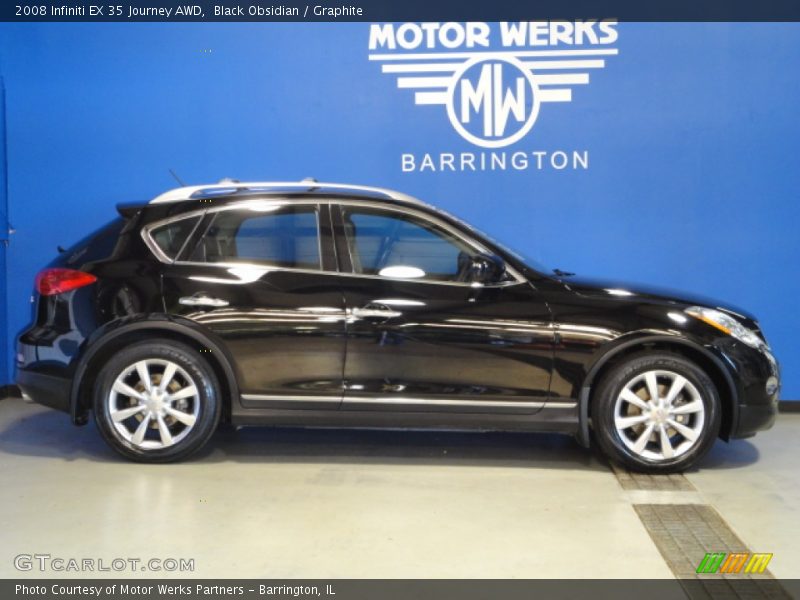 Black Obsidian / Graphite 2008 Infiniti EX 35 Journey AWD