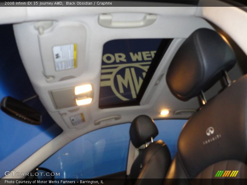 Black Obsidian / Graphite 2008 Infiniti EX 35 Journey AWD
