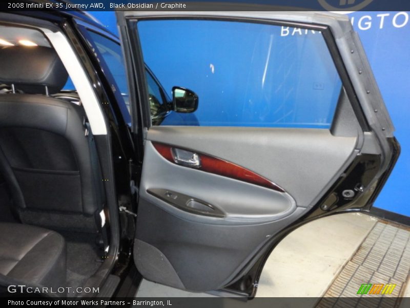 Black Obsidian / Graphite 2008 Infiniti EX 35 Journey AWD