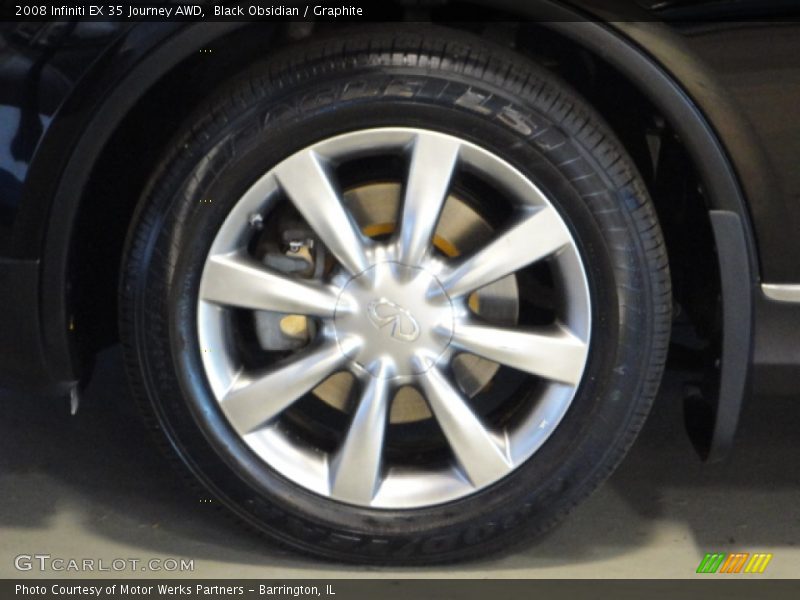 Black Obsidian / Graphite 2008 Infiniti EX 35 Journey AWD