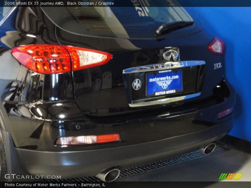 Black Obsidian / Graphite 2008 Infiniti EX 35 Journey AWD