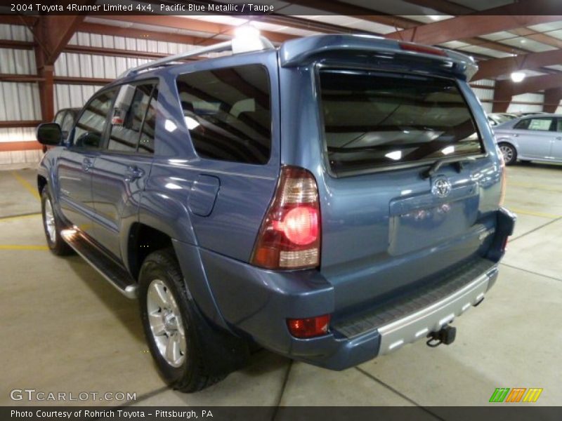 Pacific Blue Metallic / Taupe 2004 Toyota 4Runner Limited 4x4
