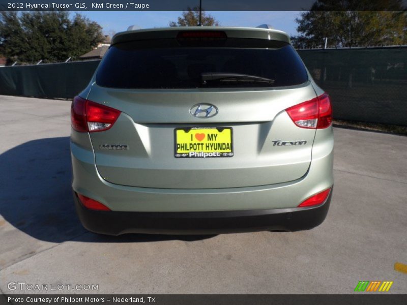 Kiwi Green / Taupe 2012 Hyundai Tucson GLS