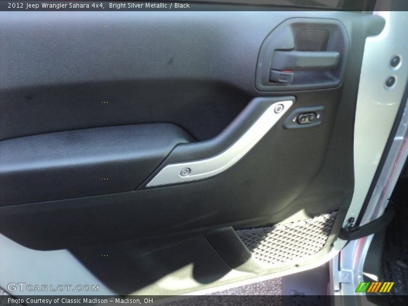 Bright Silver Metallic / Black 2012 Jeep Wrangler Sahara 4x4