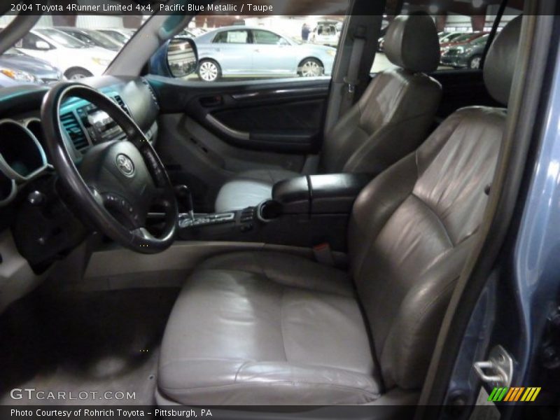 Pacific Blue Metallic / Taupe 2004 Toyota 4Runner Limited 4x4