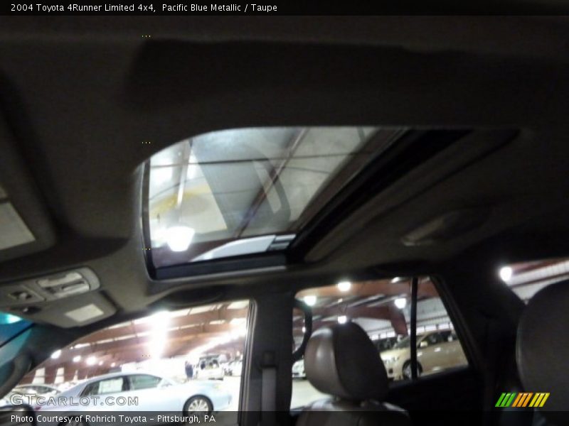 Pacific Blue Metallic / Taupe 2004 Toyota 4Runner Limited 4x4