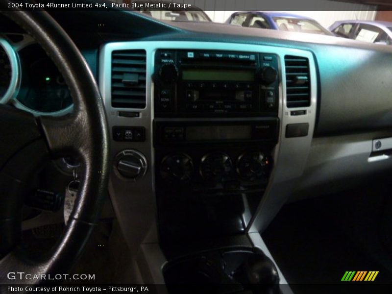Pacific Blue Metallic / Taupe 2004 Toyota 4Runner Limited 4x4