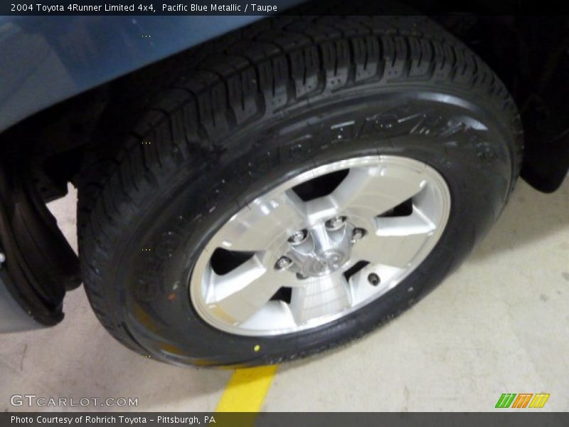 Pacific Blue Metallic / Taupe 2004 Toyota 4Runner Limited 4x4