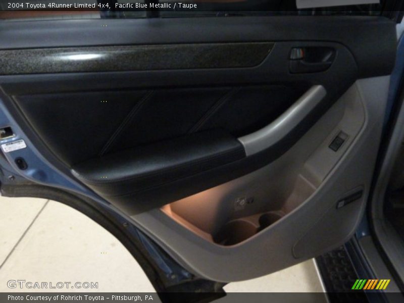 Pacific Blue Metallic / Taupe 2004 Toyota 4Runner Limited 4x4