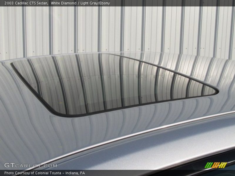 White Diamond / Light Gray/Ebony 2003 Cadillac CTS Sedan
