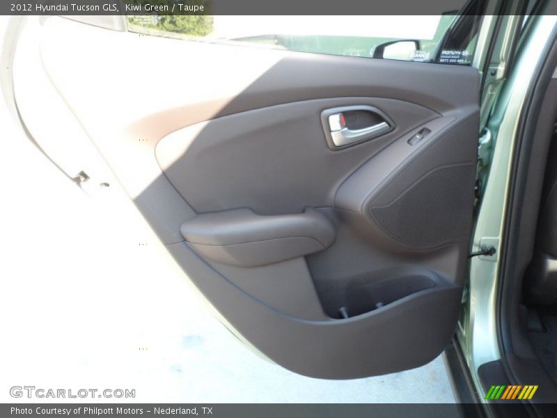 Kiwi Green / Taupe 2012 Hyundai Tucson GLS