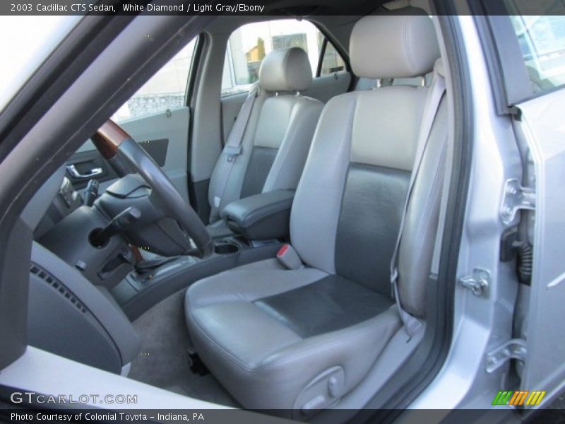 White Diamond / Light Gray/Ebony 2003 Cadillac CTS Sedan