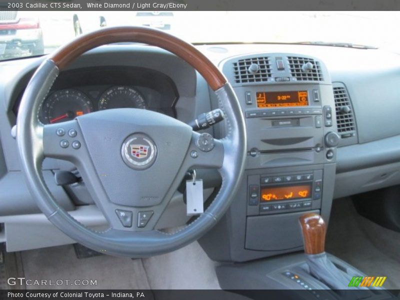 White Diamond / Light Gray/Ebony 2003 Cadillac CTS Sedan