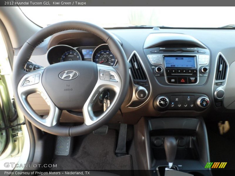 Kiwi Green / Taupe 2012 Hyundai Tucson GLS