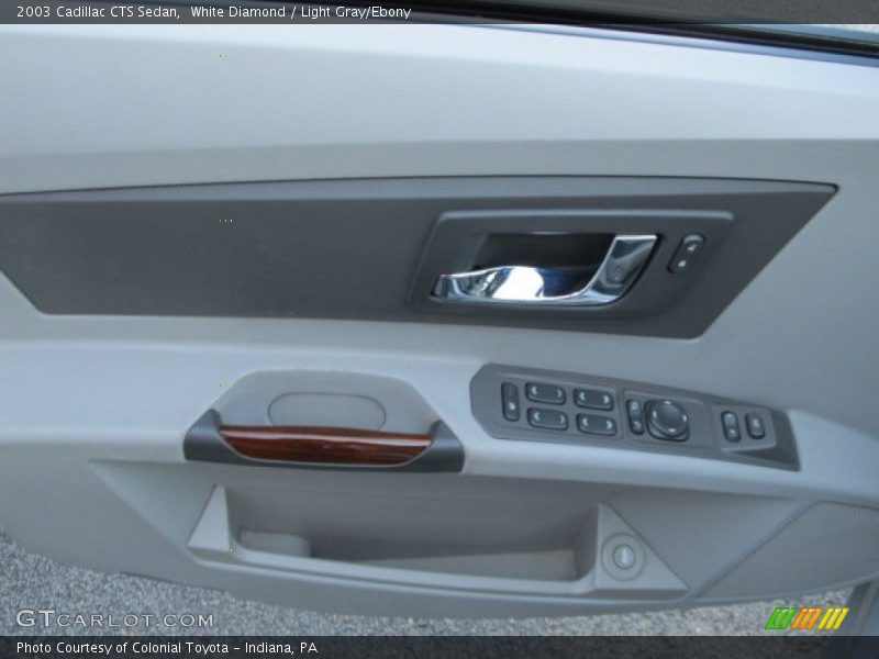 White Diamond / Light Gray/Ebony 2003 Cadillac CTS Sedan