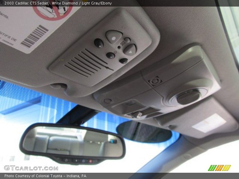 White Diamond / Light Gray/Ebony 2003 Cadillac CTS Sedan