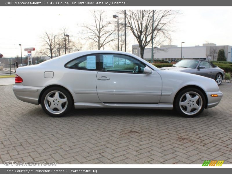  2000 CLK 430 Coupe Brilliant Silver Metallic