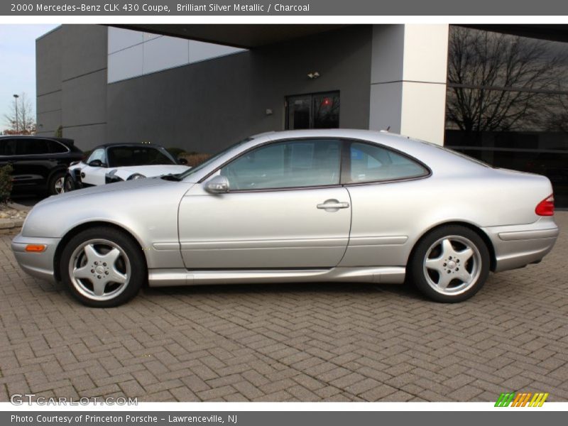  2000 CLK 430 Coupe Brilliant Silver Metallic