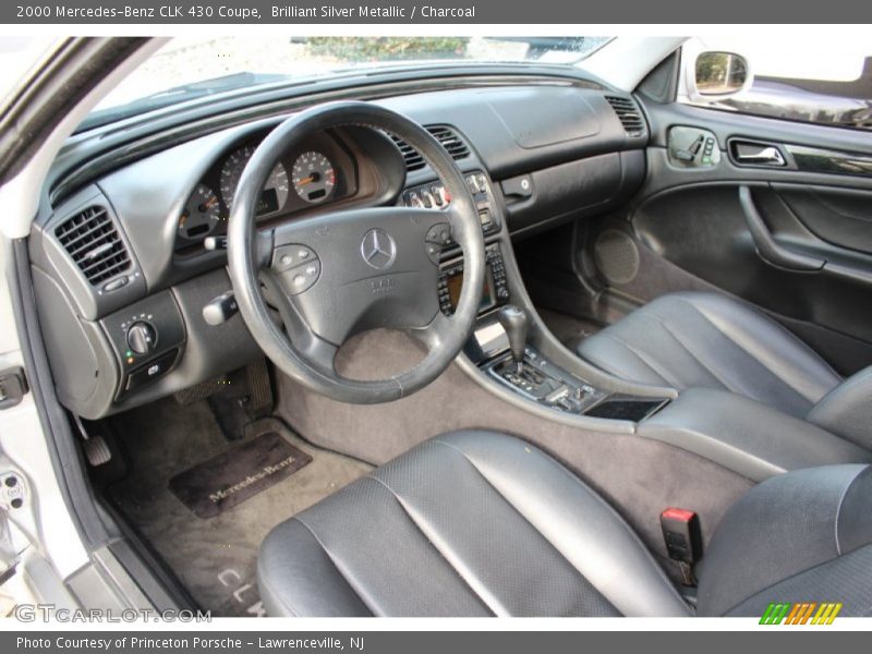 Charcoal Interior - 2000 CLK 430 Coupe 