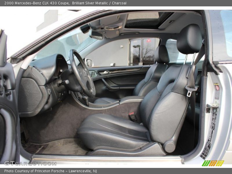  2000 CLK 430 Coupe Charcoal Interior