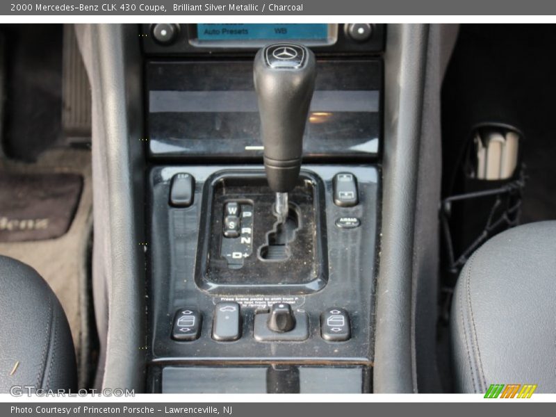 Brilliant Silver Metallic / Charcoal 2000 Mercedes-Benz CLK 430 Coupe
