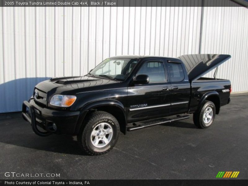Black / Taupe 2005 Toyota Tundra Limited Double Cab 4x4